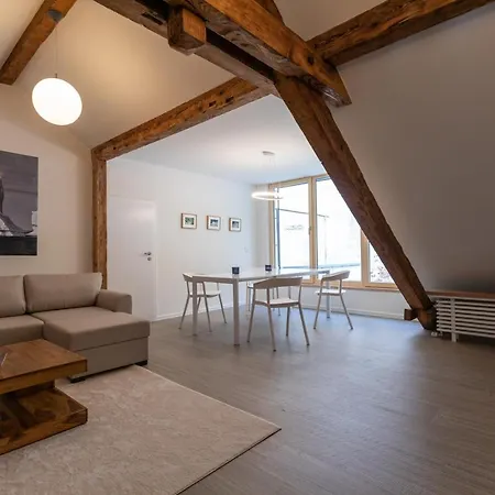 Central White Loft Penthouse Apartment